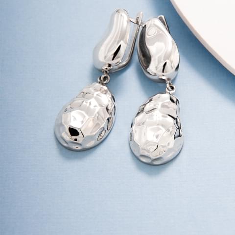 Серебряные серьги
